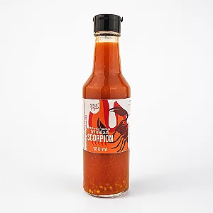 Molho de Pimenta Trinidad Scorpion 150 ml - Sabor da Colonia