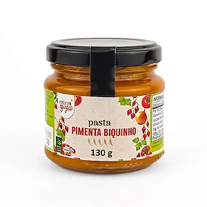 Pasta de Pimenta Biquinho 130g - Sabor da Colonia