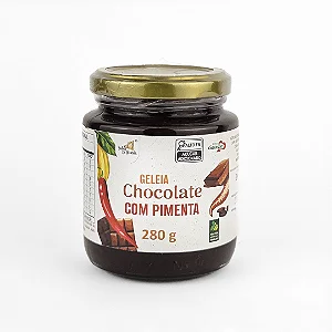 Geleia de Chocolate com Pimenta, 280g - Sabor da Colônia