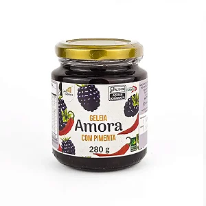 Geleia de Amora com Pimenta, 280g - Sabor da Colônia
