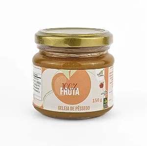 Geleia de Pêssego 100% Fruta, 170g - Sabor da Colônia