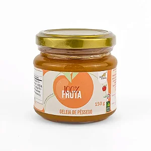 Geleia de Pêssego 100% Fruta, 170g - Sabor da Colônia