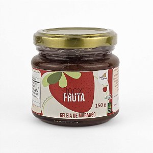 Geleia de Morango 100% Fruta, 170g - Sabor da Colônia