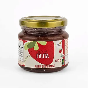 Geleia de Morango 100% Fruta, 170g - Sabor da Colônia
