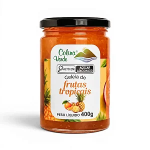 Geleia de Frutas Tropicais, 400g - Colina Verde