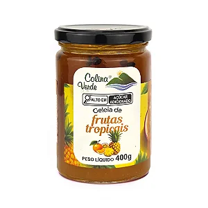 Geleia de Frutas Tropicais, 400g - Colina Verde