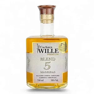Cachaça Premium Blend 5 Madeiras, 700ml - Cachaçaria Wille