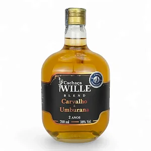 Cachaça Blend 2 Madeiras, 700ml - Cachaçaria Wille