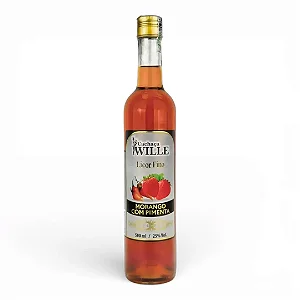 Licor de Morango com Pimenta, 500ml - Cachaçaria Wille
