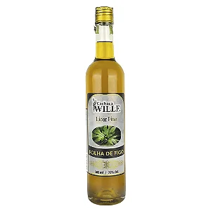 Licor de Folha de Figo, 500ml - Cachaçaria Wille