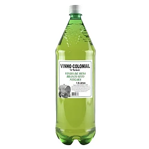 Vinho Colonial Branco Seco Niágara, 1,9L - Vô Fiorindo