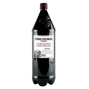Vinho Colonial Demi-Sec, 1,9L - Vô Fiorindo
