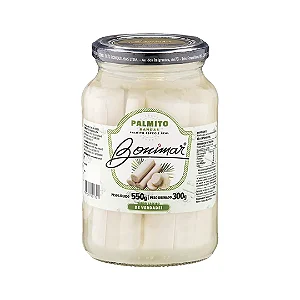 Palmito em Bandas, 550g - Bonimar
