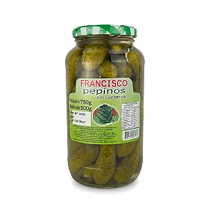 Pepino em Conserva, 750g - Conservas Francisco