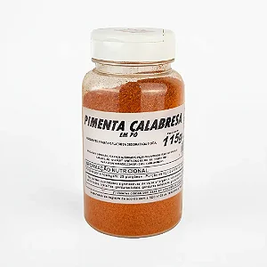 Pimenta Calabresa em Pó Pote, 115g - Foco Alternativo