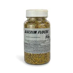 Alecrim Flocos Pote, 50g - Foco Alternativo
