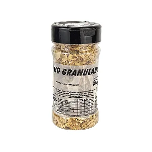 Alho Granulado Pote, 50g - Foco Alternativo