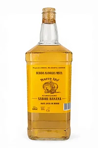 Licor de Banana, 880ml - Alambique Morro Ipê