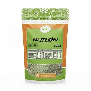 Ora Pro Nóbis Moído Pacote, 100g - Foco Alternativo
