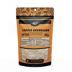 Cebola Granulada, 50g - Foco Alternativo