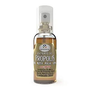 Spray para Garganta com Própolis, Menta e Romã, 30 ml- Apis Vida