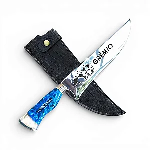 Faca Artesanal Gaúcha Grêmio 10"