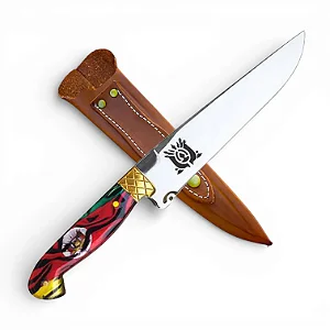 Faca Artesanal Full Tang Rio Grande do Sul 8"