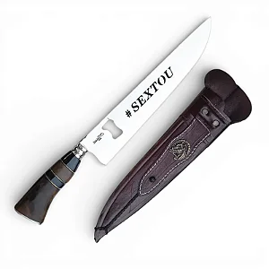 Faca Artesanal Sextou Cascavel 10"