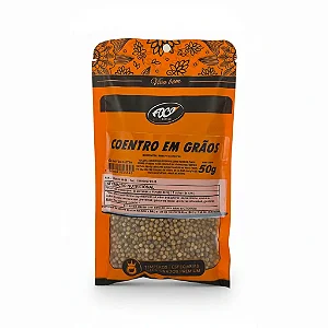 Coentro em Grãos, 50g - Foco Alternativo