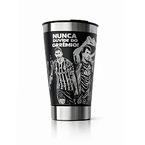 Copo Térmico Personalizado Grêmio Imortal Tricolor 473ml