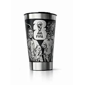 Copo Térmico Personalizado Copa do Mundo 473ml