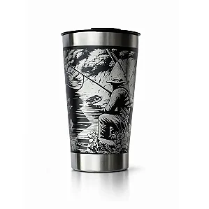 Copo Térmico Personalizado Pescaria 473ml