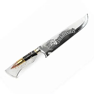 Faca Personalizada Projétil | Jack Daniel's | Poker 10"