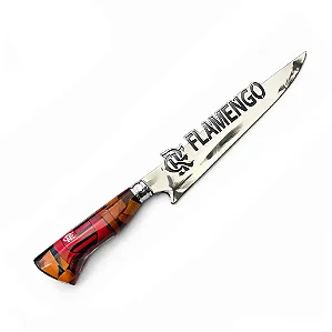 Faca Personalizada Flamengo 9"