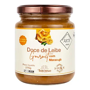 Doce de Leite com Maracujá, 270g - Intenso Laticínios