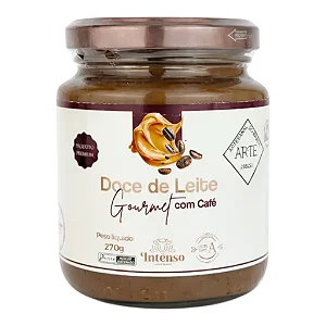 Doce de Leite com Café, 270g - Intenso Laticínios