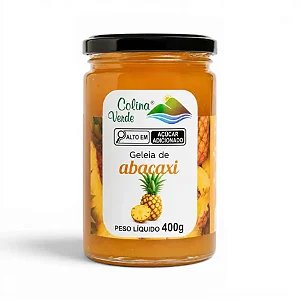 Geleia de Abacaxi, 400g - Colina Verde