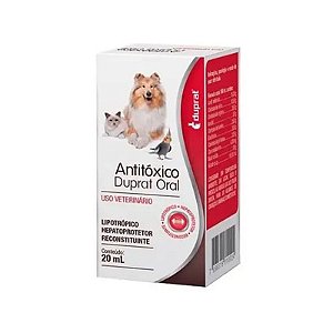 Antitóxico Duprat Oral para Cães e Gatos 20ml