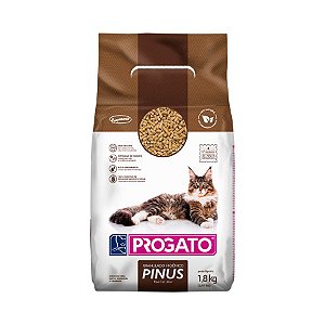 Granulado Higiênico Progato para Gatos Pinus 1,8KG
