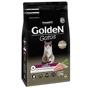 Ração Golden Gatos Castrados Frango