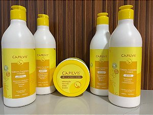 Kit Completo para Cuidados com Cabelos Cacheados