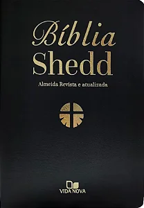 Bíblia Shedd - Couro Bonded Preta