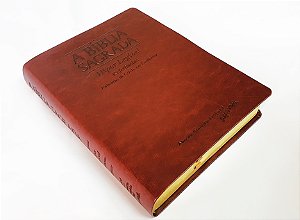 Bíblia ACF Hiper Legível com Ref. e Mapas - Mogno - cód. 4412
