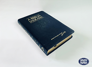 Bíblia ACF Letra Gigante - Luxo Preta - cód. 3120