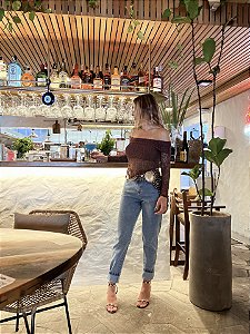 Calça Jeans Mom Mariana