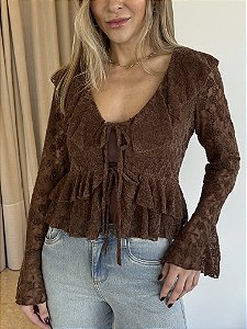 Blusa Renda Julia