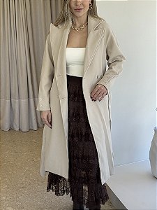 Sobretudo Lã Batida Andressa