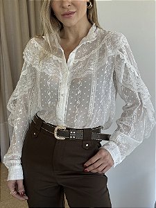 Camisa Renda Julieta