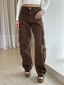 Calça Jeans Cargo Beatriz