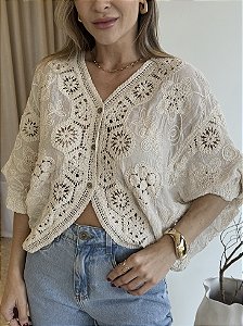 Blusa Croche Manuela